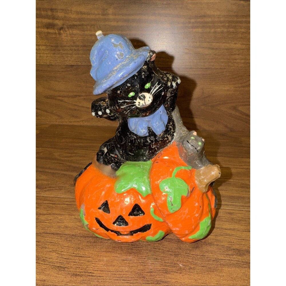 Vintage Halloween Candle